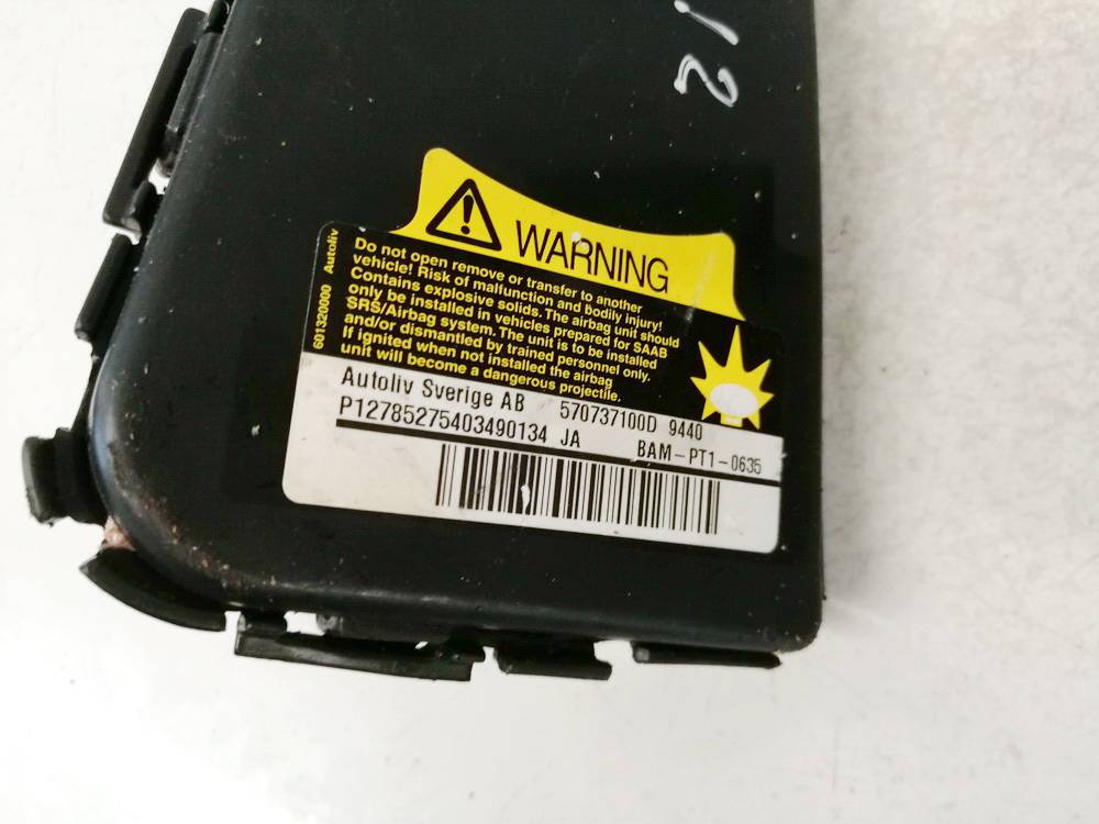 570737100D SAAB 9-3 2004 Sitz AIRBAG - Thumbnail 3