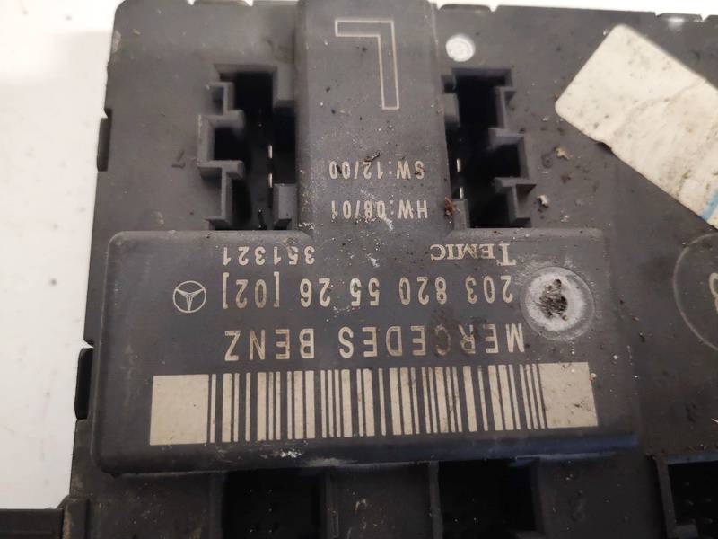 2038205526 Mercedes-Benz C-CLASS 2001 Duru valdymo blokelis - Thumbnail 2