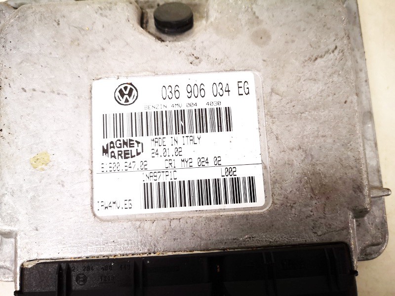 036906034EG Audi A2 2002 ECU Engine Computer (Engine Control Unit) - Thumbnail 2