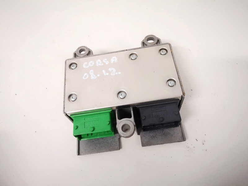 13262359 Opel Corsa 2007 Airbag crash sensors module - Thumbnail 3