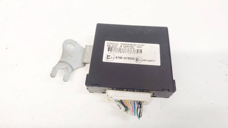 897800F020 Toyota Corolla Verso 2007 Immobiliser ECU