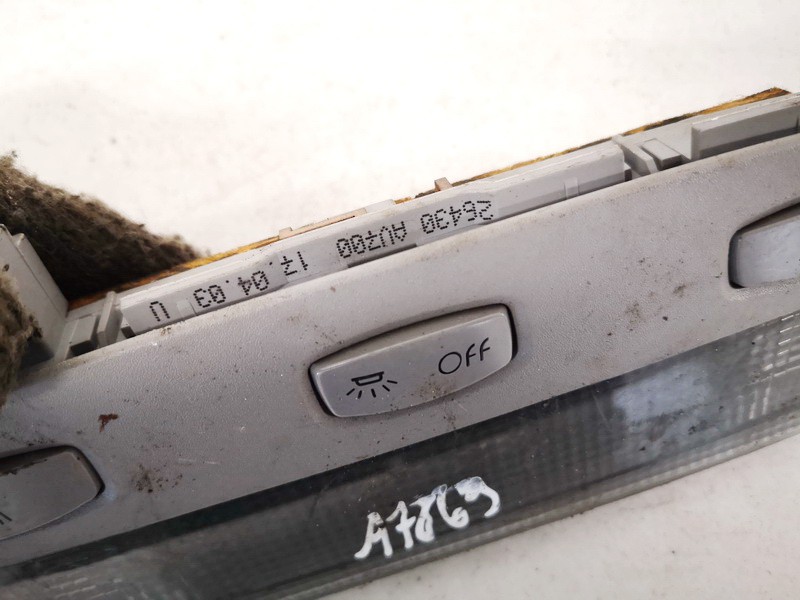 26430AV700 Nissan Primera 2004 Włącznik oświetlenia wnętrza - PRZEDNIE - Thumbnail 3