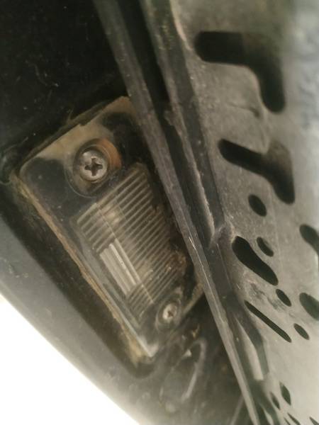 Volkswagen Bora 2003 Arrière Éclairage Plaque Dimmatriculation