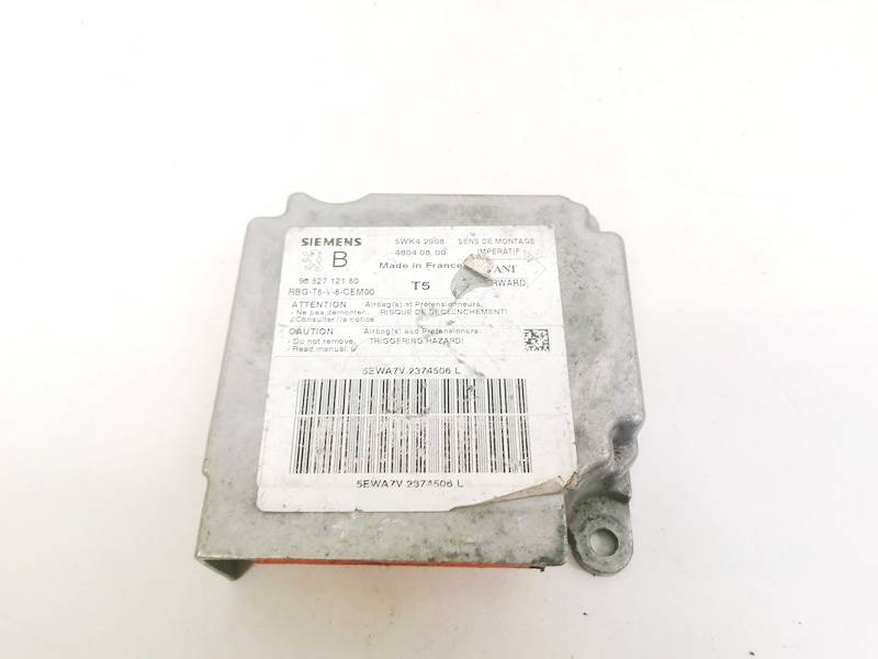 9652712180 Peugeot 307 2005 Airbag crash sensors module