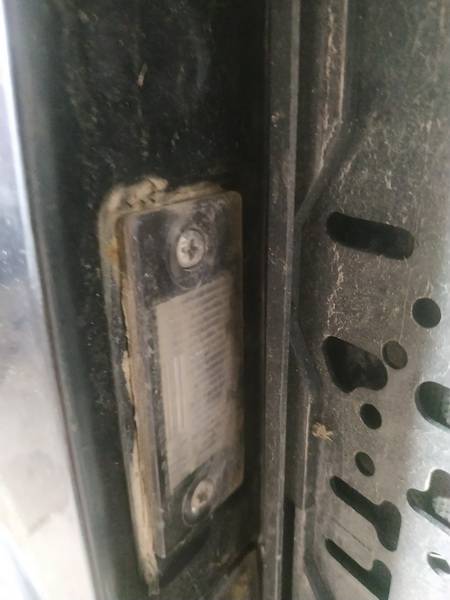 Volkswagen Bora 2003 Arrière Éclairage Plaque Dimmatriculation