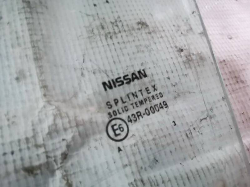 Nissan Primera 2003 Door-Drop Glass - FRONT LEFT - Thumbnail 2
