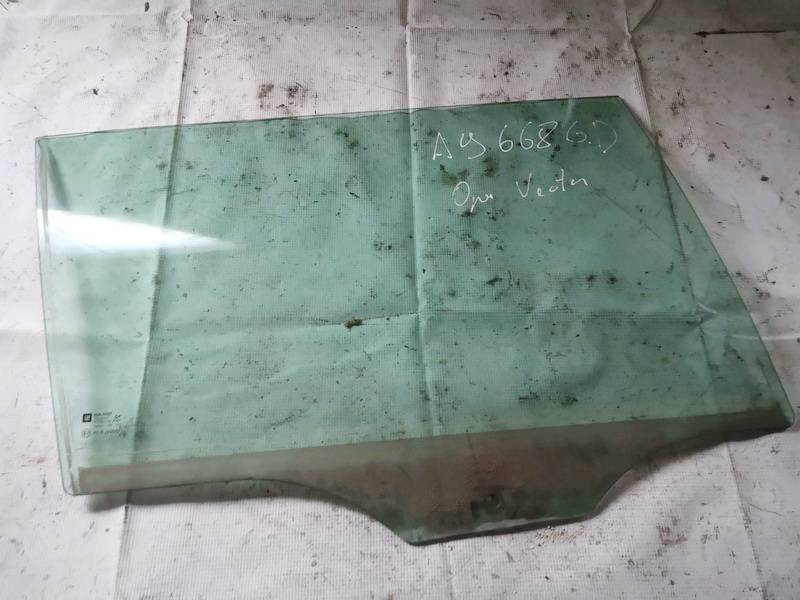 AS2 Opel Vectra 2003 Door-Drop Glass - REAR RIGHT