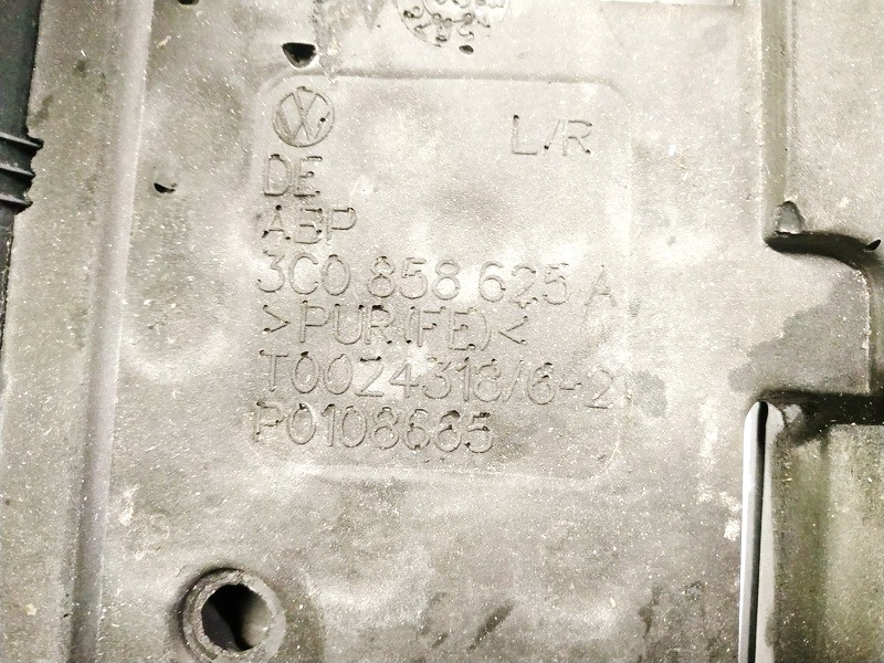 3C0858625A Volkswagen Passat 2005 Steering Column Cowl Trim Panel Bottom - Thumbnail 3