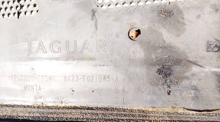 8X23F021B45AL Jaguar XF 2008 Pyyhkijän mekanismin suojus - Thumbnail 3