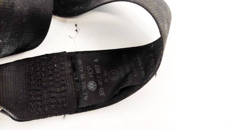 3B0857807A Volkswagen Passat 2003 Ceinture de Sécurité arriere centrale - Thumbnail 3