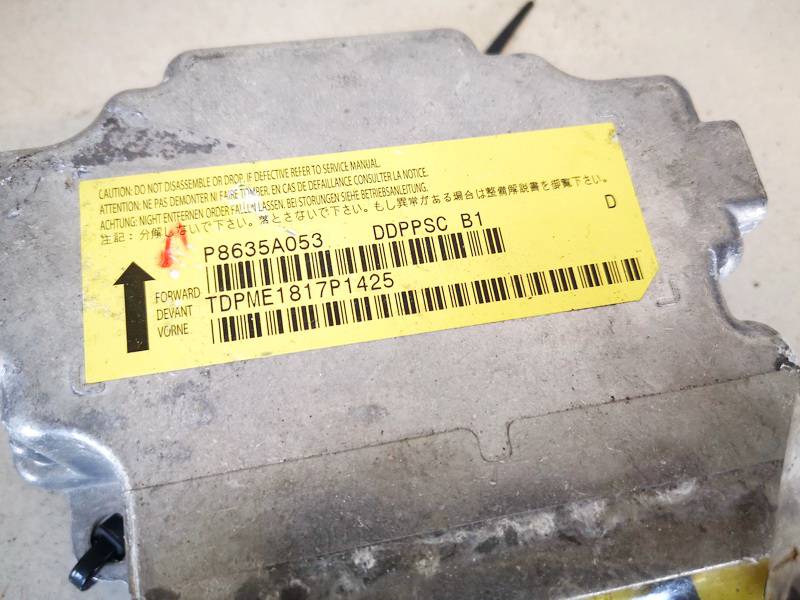 P8635A053 Mitsubishi Outlander 2007 Airbag crash sensors module - Thumbnail 2