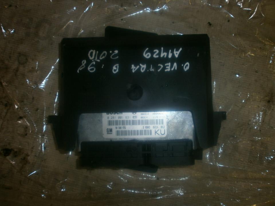 0281001631 Opel Vectra 1998 Moottorin ohjainyksikkö