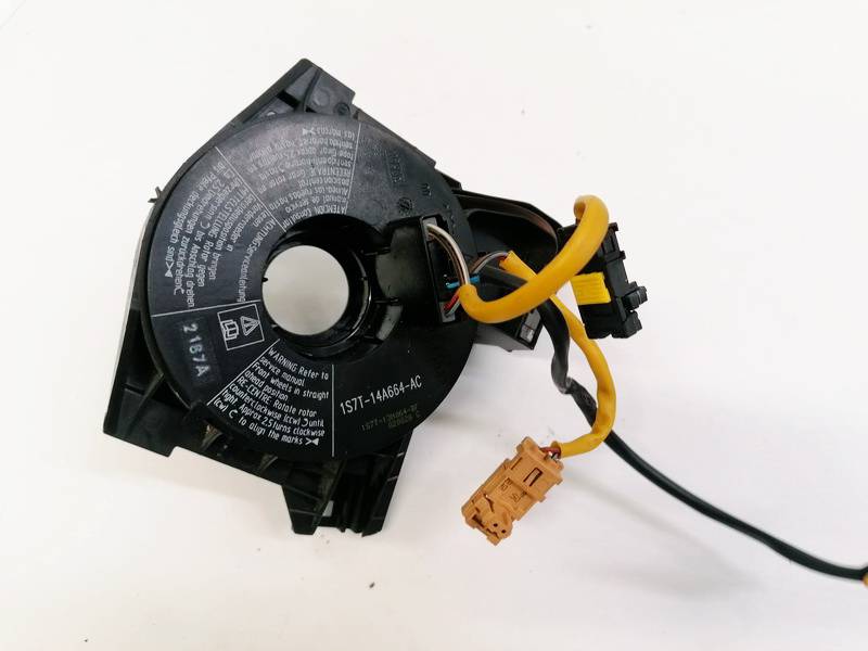 1S7T14A664AC Ford Mondeo 2003 Механизм подрулевой для SRS (ленточный)