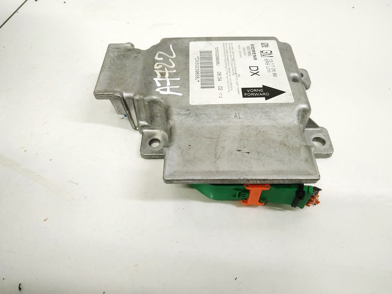 13170589 Opel Signum 2004 SRS gaisa spilvena dators – gaisa spilvenu vadības bloks - Thumbnail 2