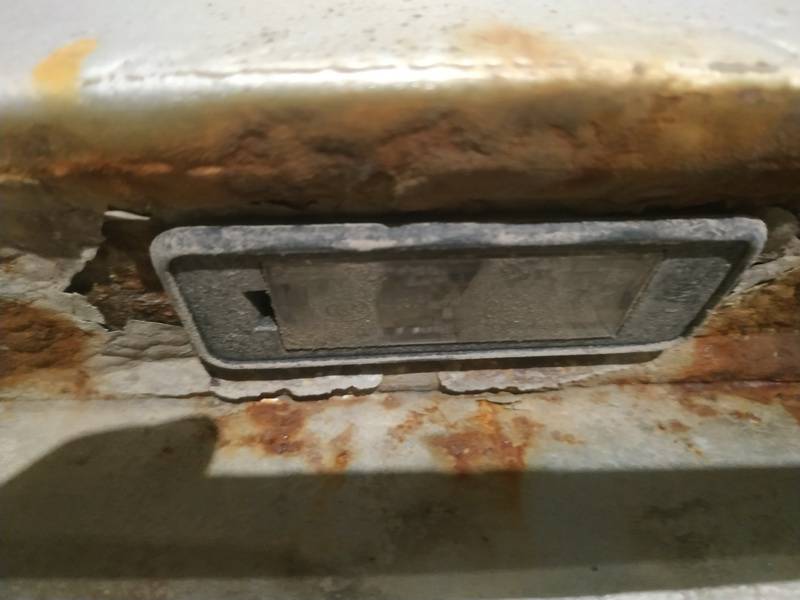 Citroen C5 2009 PILOTO MATRICULA, Lámpara-piloto de matrícula