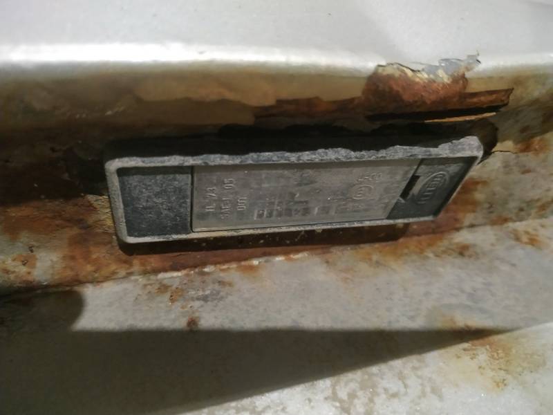 Citroen C5 2009 PILOTO MATRICULA, Lámpara-piloto de matrícula