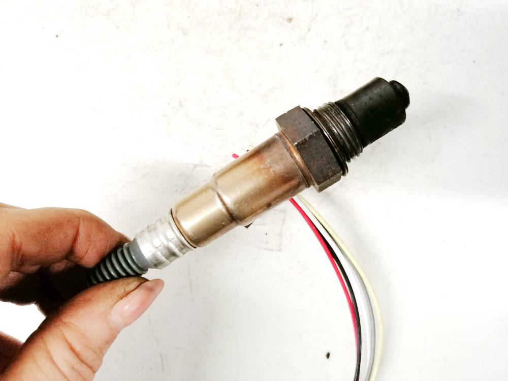 0258017016 Mercedes-Benz C-CLASS 2008 Czujnik Lambda, 5 Przewodów, BIAŁY, ŻÓŁTY, CZARNY, SZARY, CZERWONY - Thumbnail 3