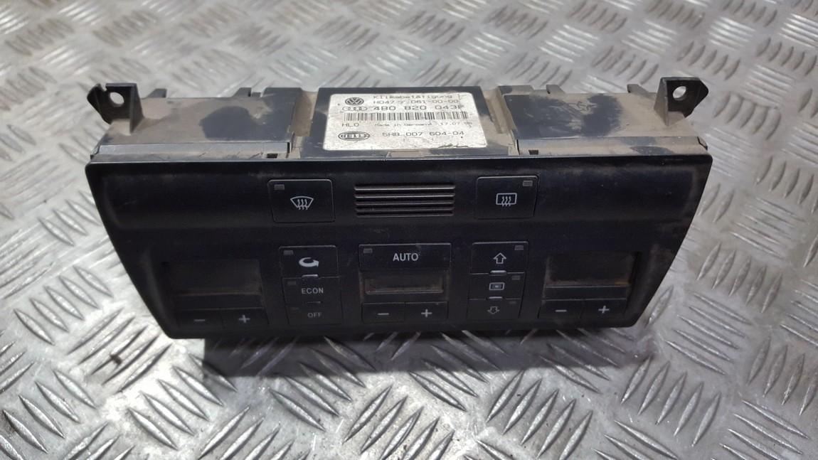 4B0820043F Audi A6 2000 Climate Control Panel (heater control switches)