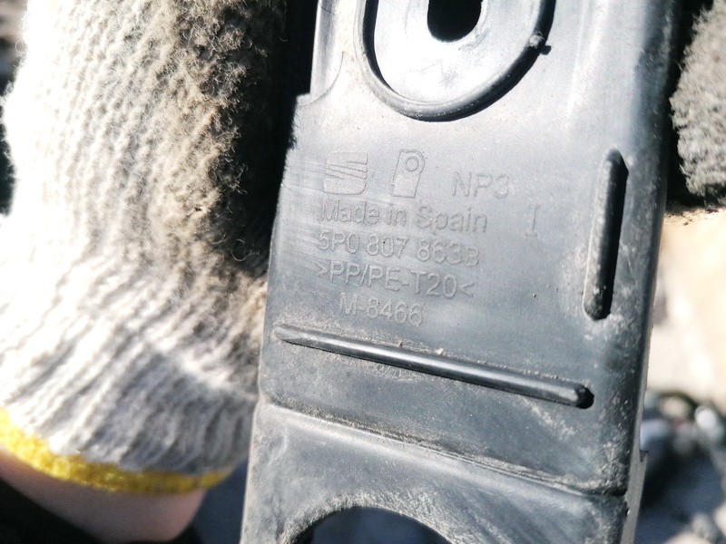 5P0807863B Seat Altea 2004 Uchwyt zderzaka - TYLNE LEWE - Thumbnail 3