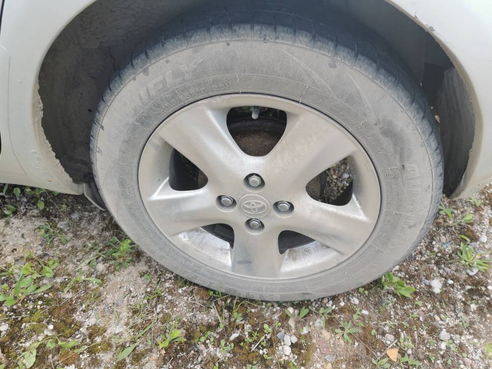 4X100 Toyota Yaris 2007 Komplet Kół Zimowych R15 - Thumbnail 4