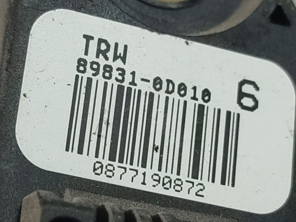 898310D010 Toyota Yaris 2007 Srs Airbag crash sensor - Thumbnail 4