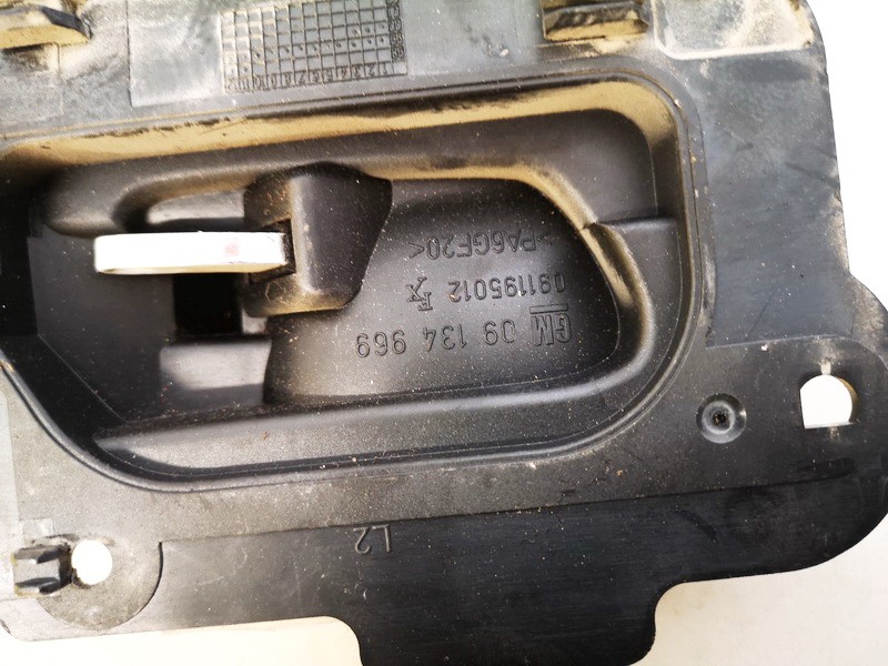 09134969 Opel Vectra 2001 Door Handle Interior - REAR LEFT - Thumbnail 3