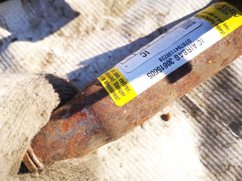 30615605 Volvo V50 2004 Roof SRS - FRONT RIGHT - Thumbnail 3