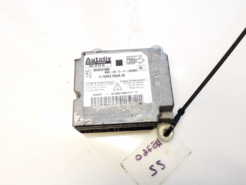 9659531880 Peugeot 607 2007 ECU Engine Computer (Engine Control Unit)