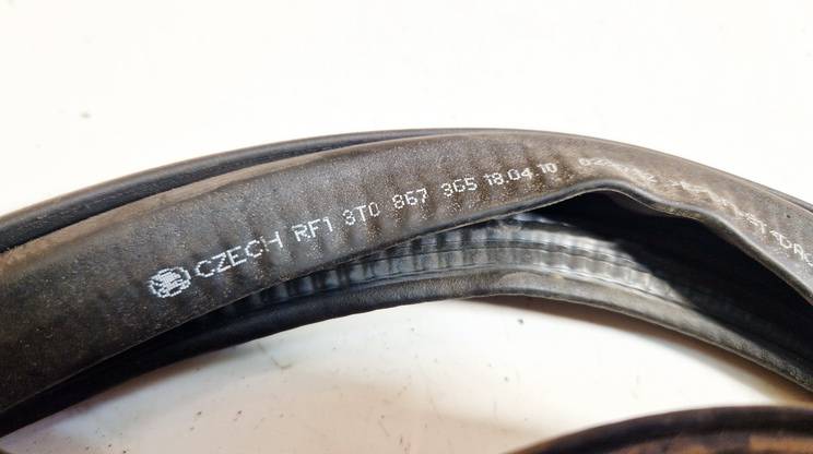 3T0867365 Skoda Superb 2010 Door Rubber - FRONT RIGHT - Thumbnail 3