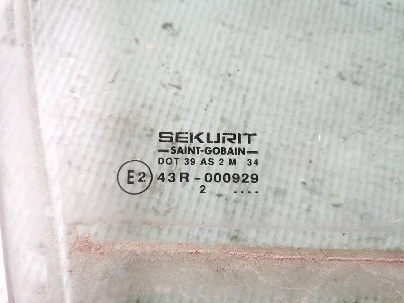 AS2 Citroen C8 2002 Door-Drop Glass - FRONT RIGHT - Thumbnail 2