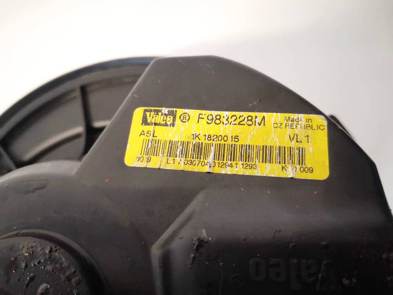 1K1820015 Volkswagen Touran 2004 Heater blower assy - Thumbnail 2