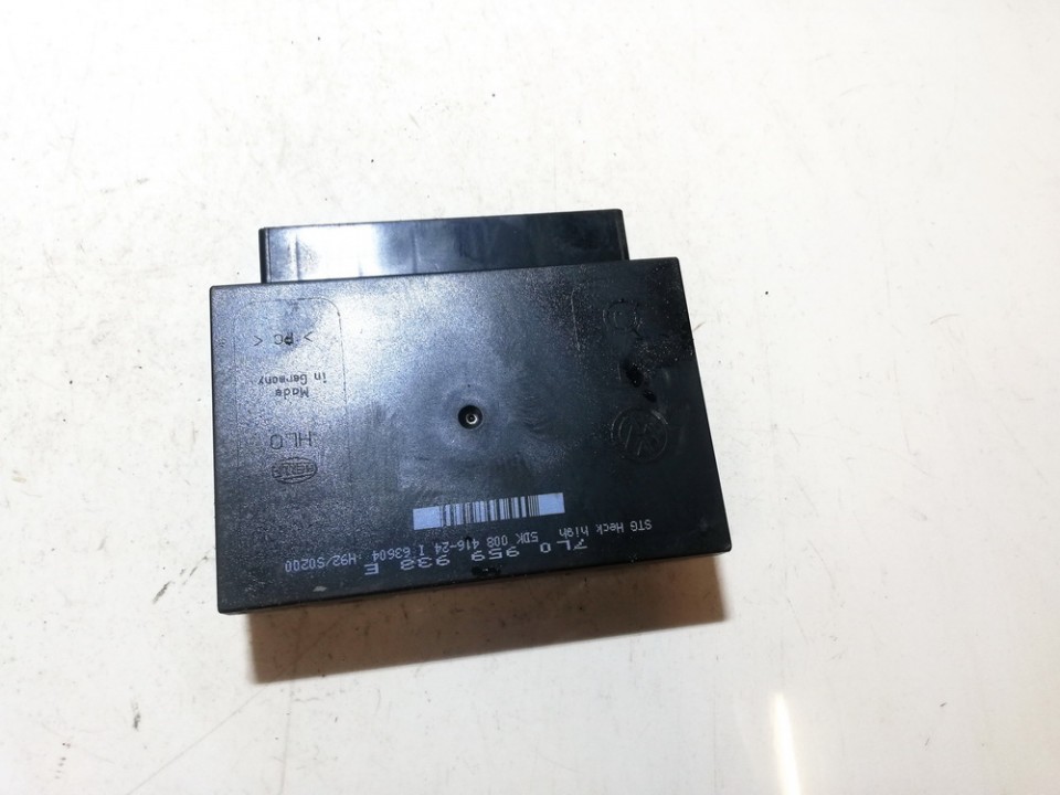 7L0959933E Volkswagen Touareg 2004 General Module Comfort Relay (Unit)