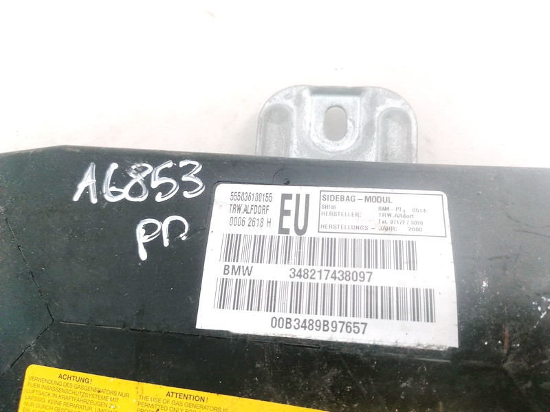 348217438097 BMW 3-Series 2001 Duru SRS - Thumbnail 3