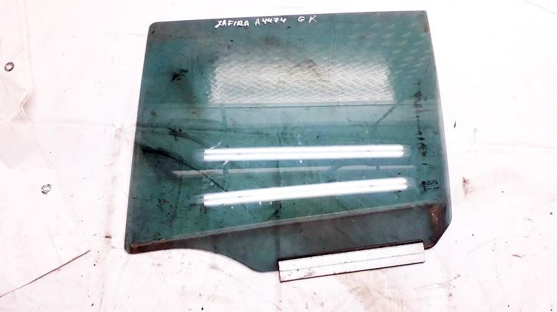 43R001090 Opel Zafira 2001 Door-Drop Glass - REAR LEFT