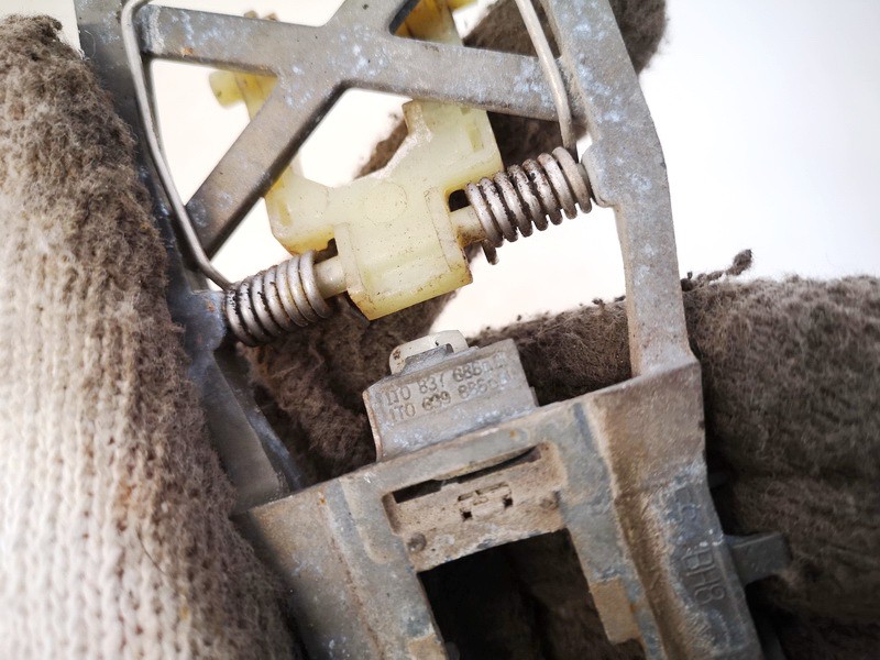 1T0837886 Volkswagen Touran 2003 Poignée de porte extérieure arrière droite - Thumbnail 3