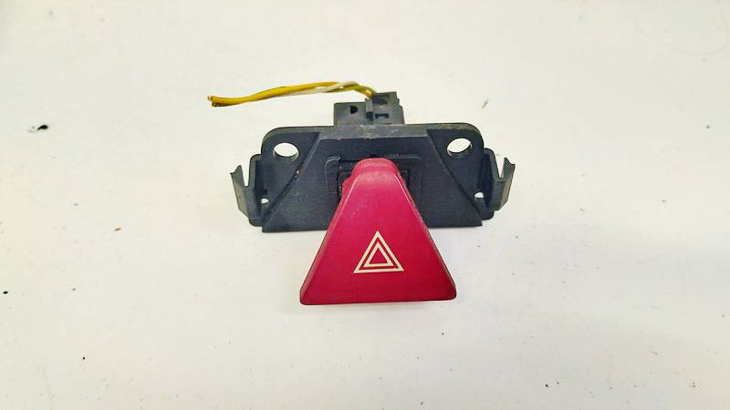 9643219577 Peugeot 307 2002 Schalter Mittelkonsole Warnblink Warnblinkschalter Rot