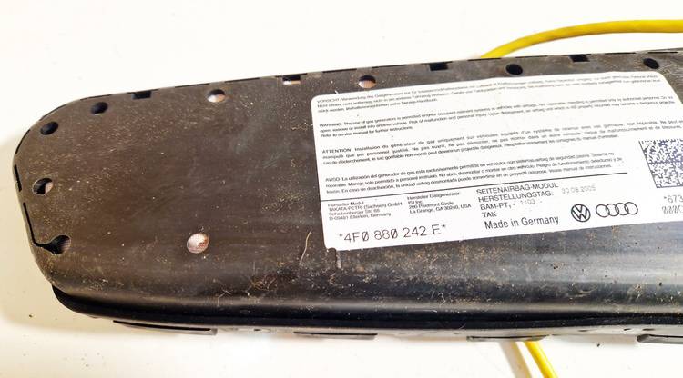 4F0880242E Skoda Fabia 2007 Sitz AIRBAG - Thumbnail 2