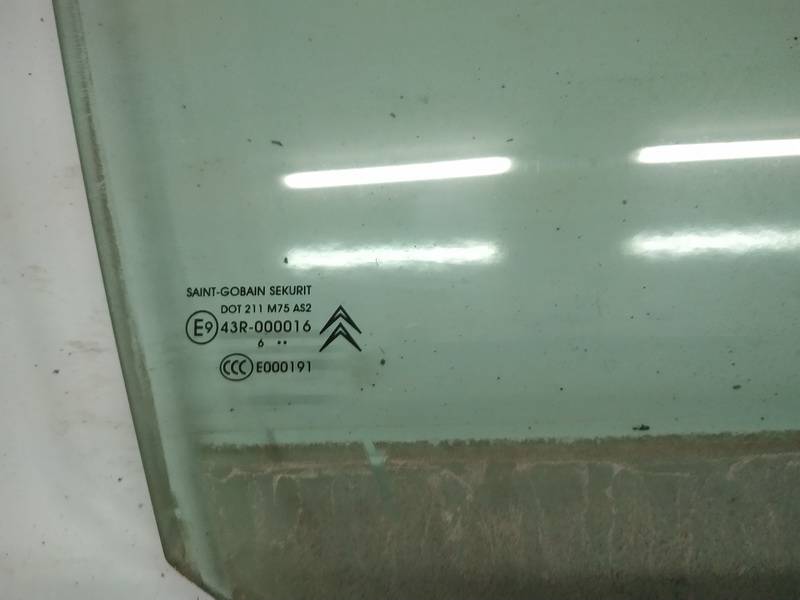 AS2 Citroen C4 Grand Picasso 2006 LUNA DELANTERA DERECHA, Luna de la puerta delantera - FRENTE DERECHO - Thumbnail 2