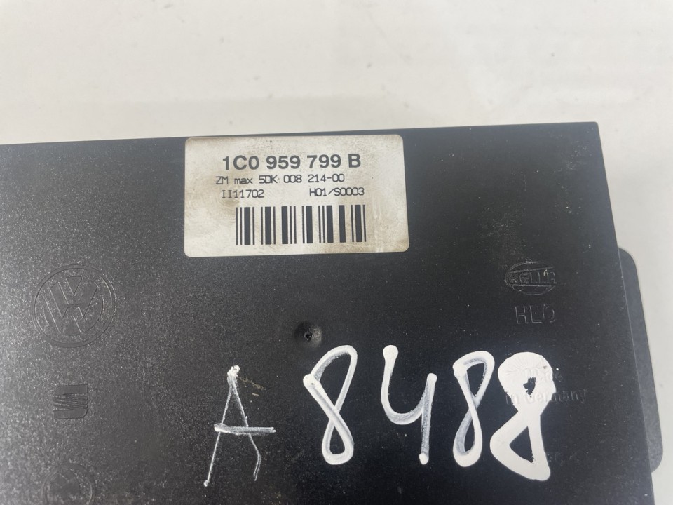 1C0959799B Skoda Superb 2002 General Module Comfort Relay (Unit) - Thumbnail 2