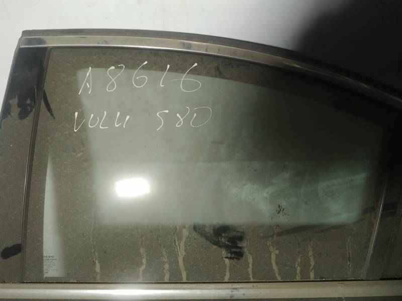 AS2 Volvo S80 2012 Szyba drzwi - TYLNE LEWE