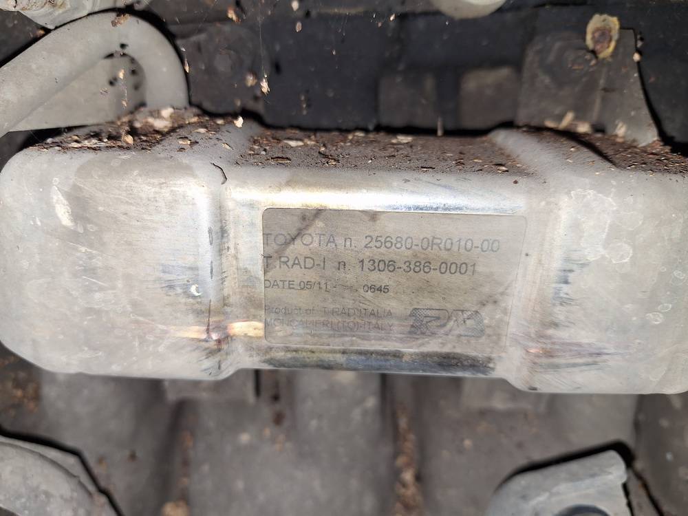 256820R01000 Toyota Corolla Verso 2006 EGR Cooler (exhaust gas cooler) - Thumbnail 3