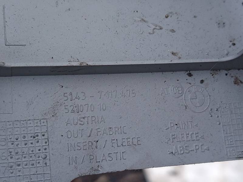 51.437117475 BMW 3-Series 2005 Statņa dekoratīvā apdare - AIZMUGURE PA KREISI - Thumbnail 3