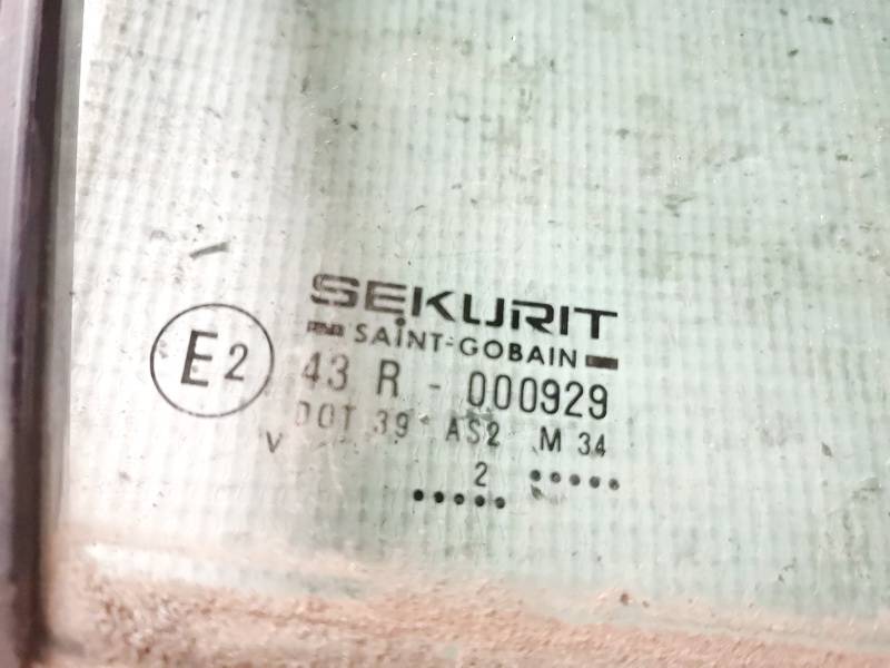 AS2 Citroen C8 2002 Corner quarter window glass - FRONT RIGHT - Thumbnail 2