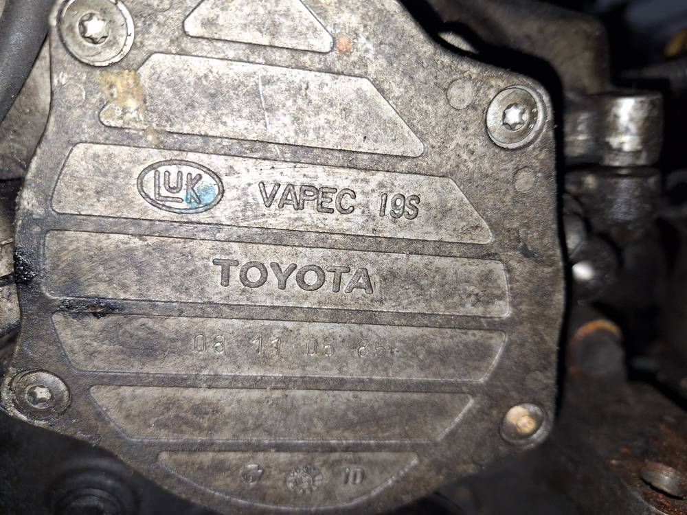 08110585 Toyota Corolla Verso 2006 Pompa próżniowa układu hamulcowego - Thumbnail 3