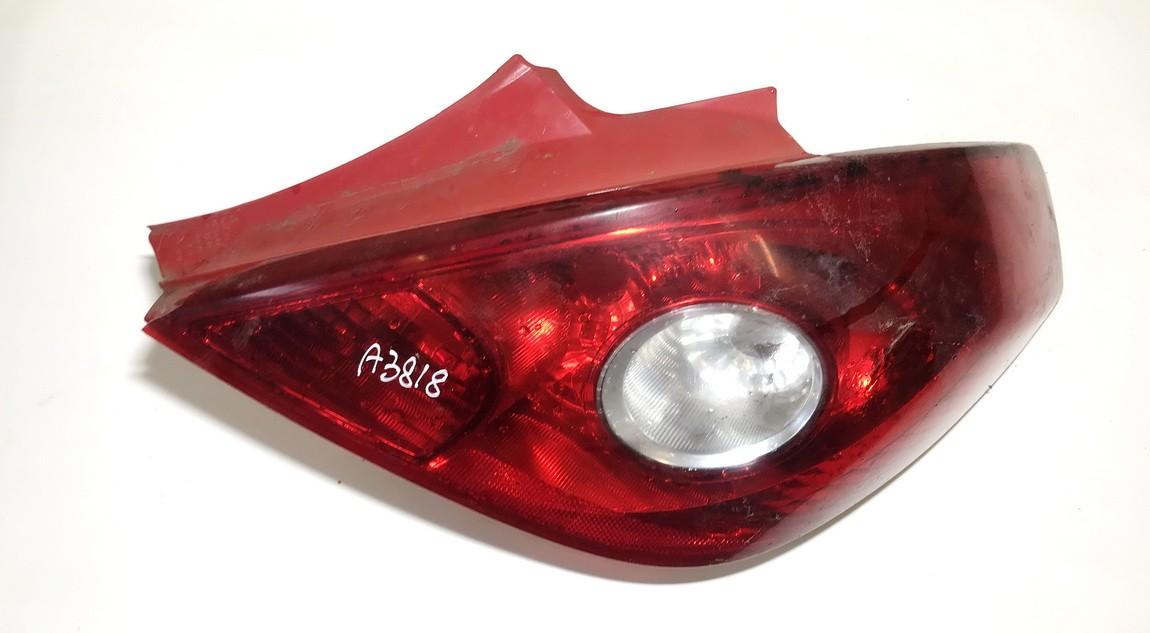 13211841 Opel Corsa 2008 Tail Light lamp Outside - REAR RIGHT