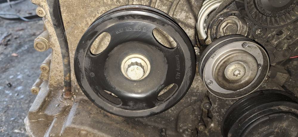 03D105255D Skoda Fabia 2010 Crankshaft Belt Pulley