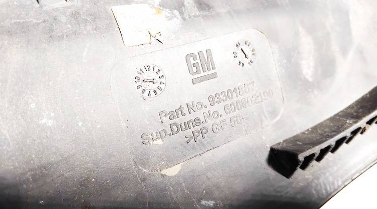 93301867 Opel Meriva 2004 Listwa osłonowa wycieraczki - PRZEDNIE - Thumbnail 3