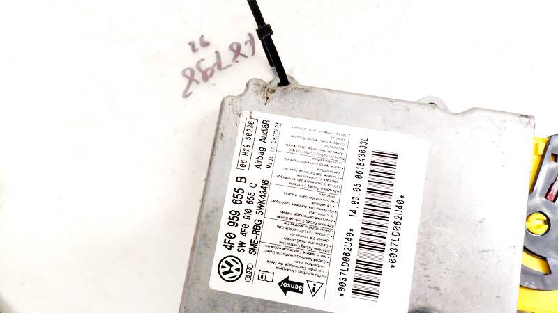 4F0959655B Audi A6 2006 CALCULATEUR AIRBAG - Thumbnail 3