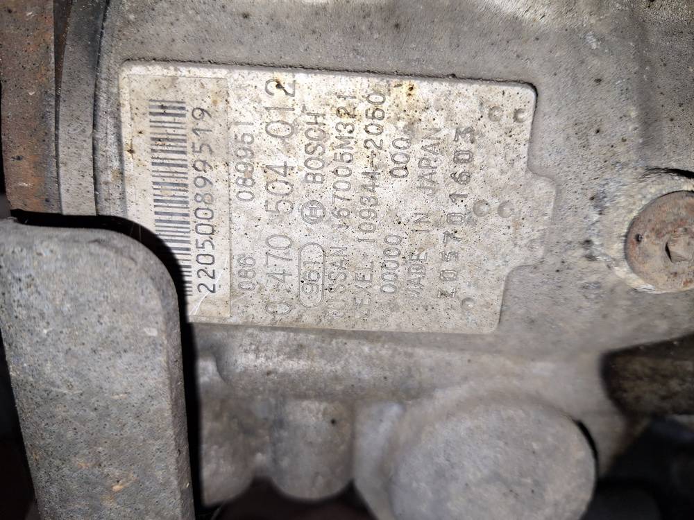 0470504012 Nissan Almera 2002 High Pressure Injection Pump - Thumbnail 3