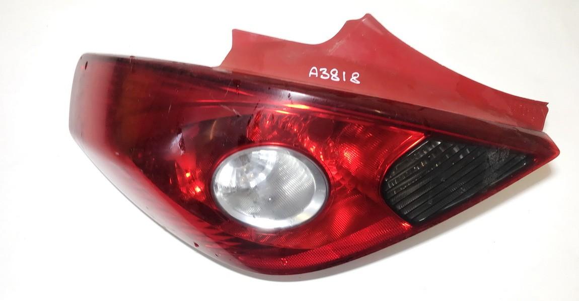13211840 Opel Corsa 2008 Tail Light lamp Outside - REAR LEFT